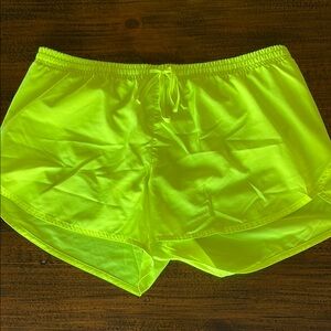 Old Navy Neon Yellow Athletic Shorts